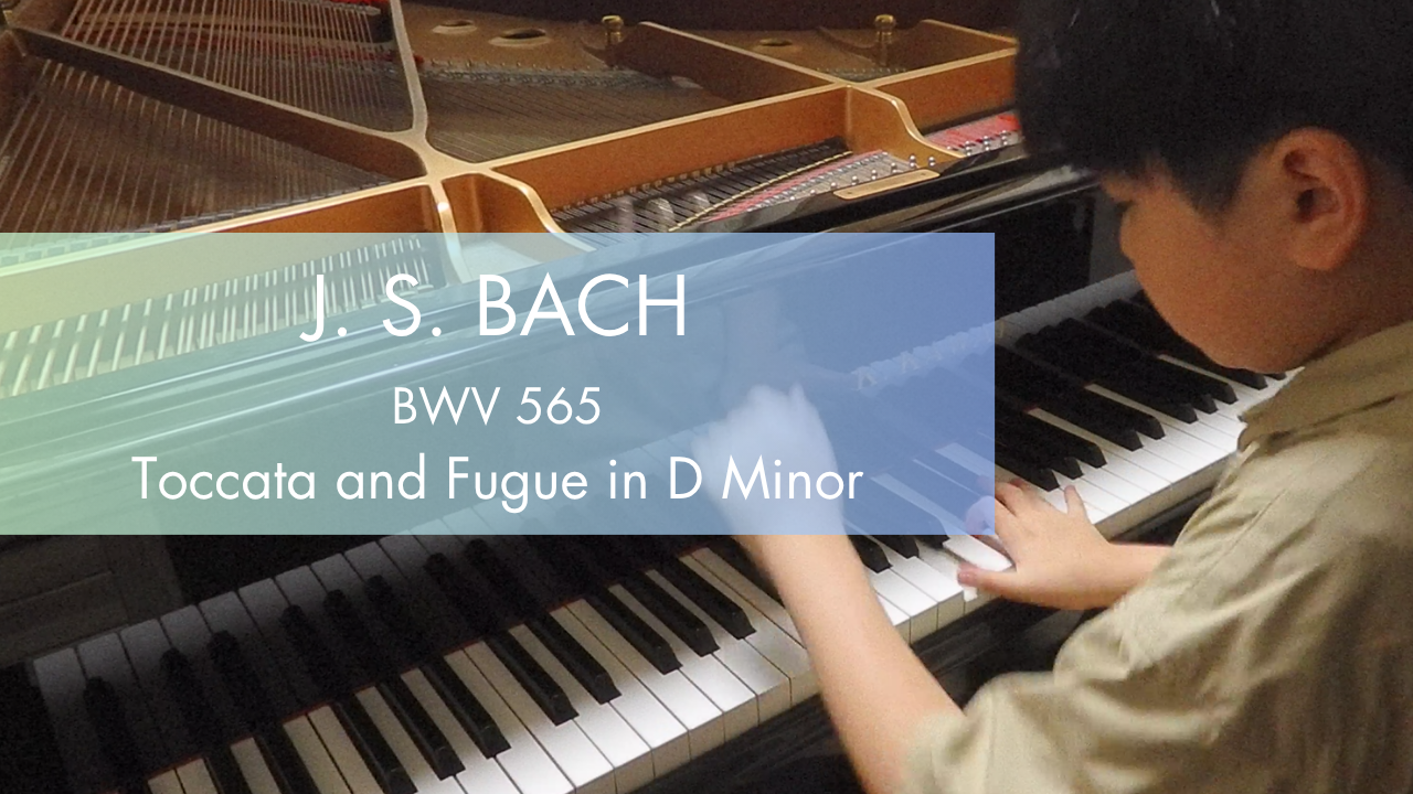 J. S. Bach: Toccata and Fugue in D Minor, BWV 565 – Piano Solo Arrangement by Reiji