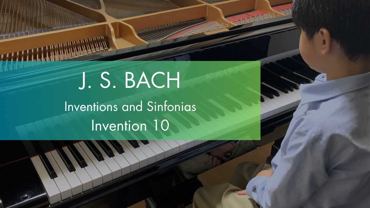 Performance Record of J.S. Bach – Invention No. 10 in G Major, BWV 781
